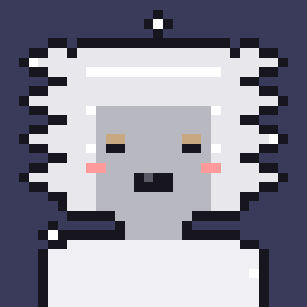Ghost, a one-of-one legendary Hedgie